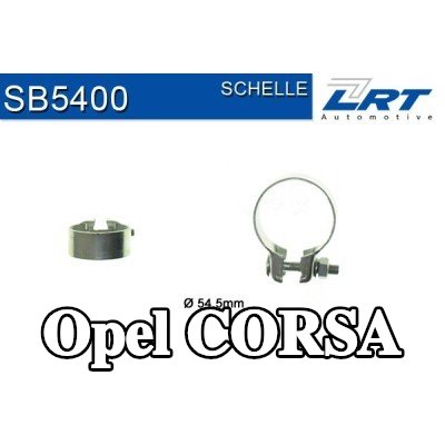 LRT موصل الأنابيب، نظام العادم — 2011 Opel Corsa