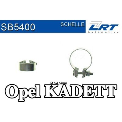 LRT موصل الأنابيب، نظام العادم — Opel Kadett