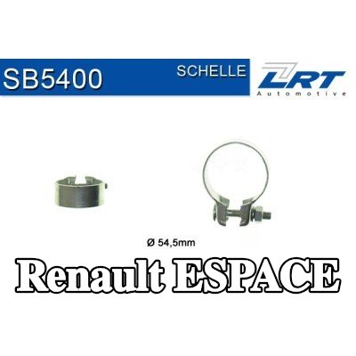 LRT موصل الأنابيب، نظام العادم — 1990 Renault Espace