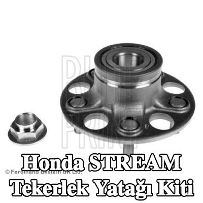 BLUE PRINT Tekerlek yatağı kiti Arka Aks Sol, Arka Aks Sağ, Tekerlek göbeğine entegre tekerlek yatağı, ABS sensör halkalı, entegre manyetik sensör halkalı, tekerlek göbeği ile — Honda Stream