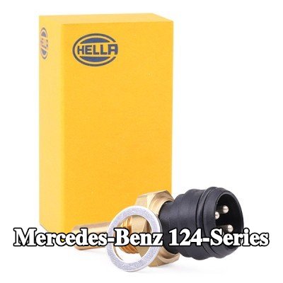 HELLA مستشعر, درجة حرارة سائل التبريد M14X1, 5 — Mercedes-Benz 124-Series