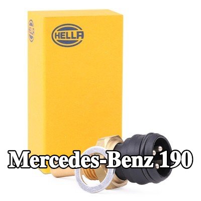 HELLA مستشعر, درجة حرارة سائل التبريد M14X1, 5 — Mercedes-Benz 190