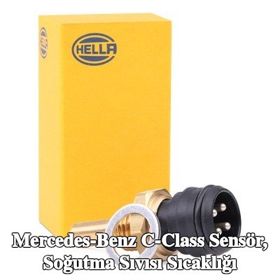 HELLA Sensör, soğutma suyu sıcaklığı M14X1, 5 — 2000 Mercedes-Benz C-Class