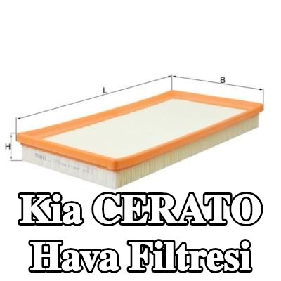 MAHLE Hava filtresi — 2002 Kia Cerato