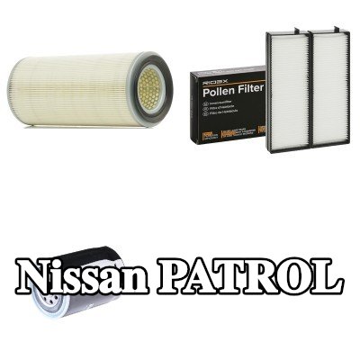 RIDEX مجموعة الفلاتر — 1997 Nissan Patrol