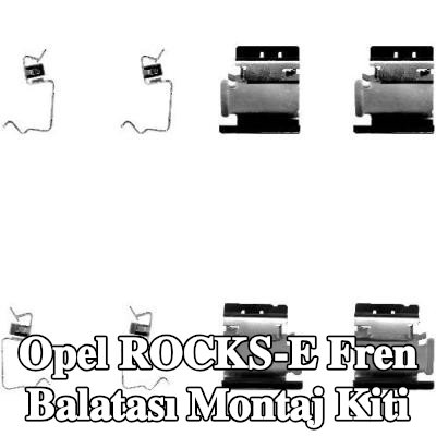 HELLA Fren balatası montaj kiti — Opel Rocks-e