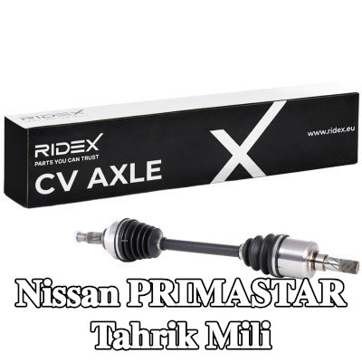 RIDEX Tahrik mili Ön Aks Sol, 697mm — Nissan Primastar