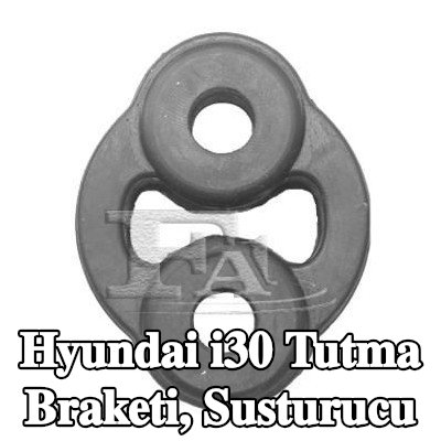 VEGAZ Tutma braketi, susturucu — 2011 Hyundai i30