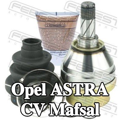 FEBEST CV mafsalı Ön Aks, şanzıman tarafında — 2001 Opel Astra