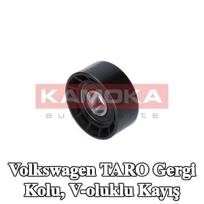 KAMOKA Gergi kolu, Sabitleme/montaj malzemeli V-kanallı kayış, tutuculu — Volkswagen Taro