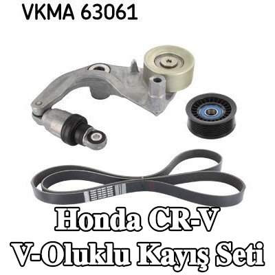 SKF V-Oluklu Kayış Seti — Honda Cr-v