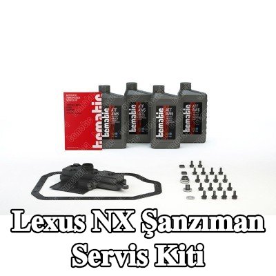 TCMATIC Şanzıman servis kiti Yağ Değişimi (boşaltma yoluyla), aksesuarlarla, standart yağ değişimi için yağ miktarı ile — Lexus Nx