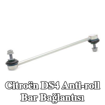 LEMFÖRDER Ön aks sol anti-roll bar bağlantısı, Ön Aks Sağ, 335mm, Çelik, aksesuarlarla — Citroën Ds4
