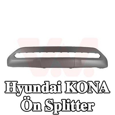 VAN WEZEL Ön splitter Arka — Hyundai Kona