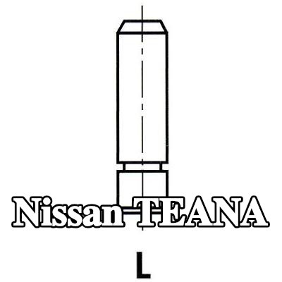IPSA أدلة الصمامات — Nissan Teana