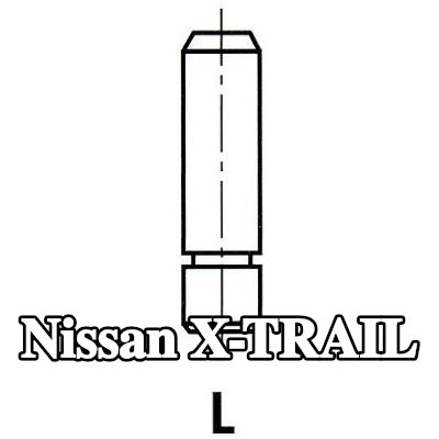 IPSA أدلة الصمامات — 2002 Nissan X-trail