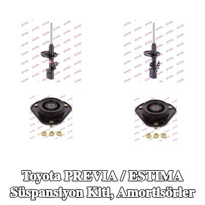 KYB Süspansiyon kiti, amortisörler — 1995 Toyota Previa / Estima