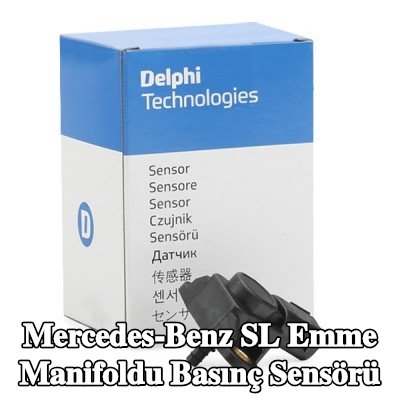DELPHI Emme manifoldu basınç sensörü — 2000 Mercedes-Benz Sl