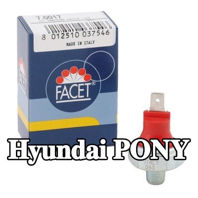 FACET مفتاح ضغط الزيت صنع في إيطاليا - مكافئ للمعدات الأصلية — Hyundai Pony
