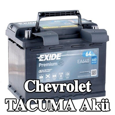 EXIDE Akü Premium — Chevrolet Tacuma
