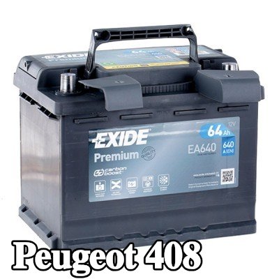 EXIDE بطارية Premium — Peugeot 408