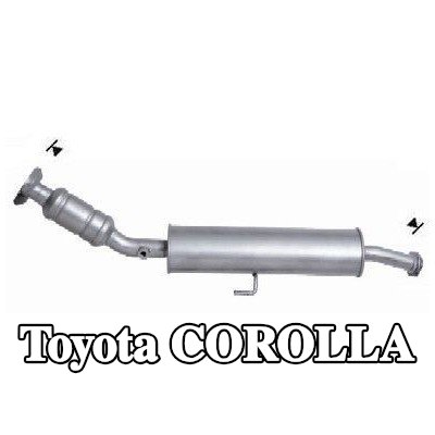 VEGAZ محول حفاز مع مواد التثبيت/التركيب — 2016 Toyota Corolla