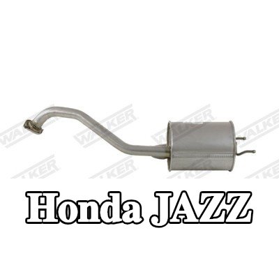WALKER كاتم الصوت الخلفي 950mm, بدون قطع التثبيت — Honda Jazz