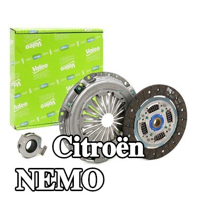 VALEO طقم القابض KIT3P, مع محمل تحرير القابض — Citroën Nemo