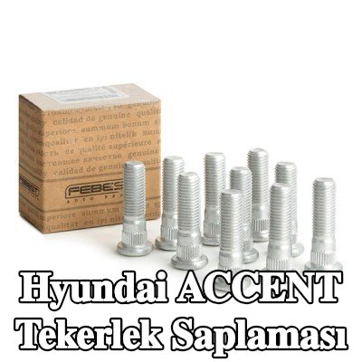 FEBEST Tekerlek Saplaması — 2002 Hyundai Accent