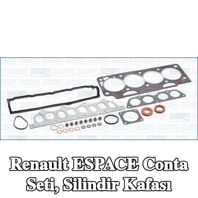 AJUSA Conta seti, silindir kapağı contalı silindir kapağı, valf gövdesi contalı, FIBERMAX — 1997 Renault Espace
