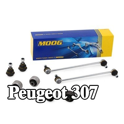 MOOG طقم إصلاح، نظام تعليق العجلة — Peugeot 307