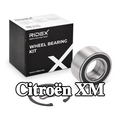 RIDEX طقم محامل العجلات للمحور الأمامي كلا الجانبين — 1990 Citroën Xm