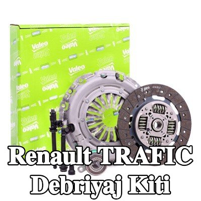 VALEO Debriyaj kiti KIT3P (CSC), sensörsüz, merkezi yardımcı silindirli — Renault Trafic