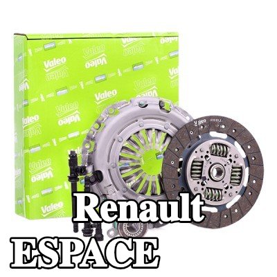 VALEO طقم القابض KIT3P (CSC), بدون مستشعر, مع أسطوانة تابعة مركزية — 2012 Renault Espace