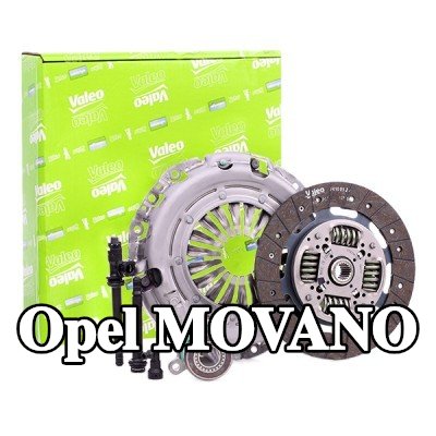 VALEO طقم القابض KIT3P (CSC), بدون مستشعر, مع أسطوانة تابعة مركزية — Opel Movano
