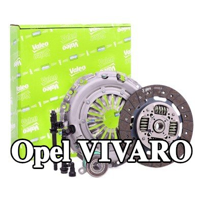 VALEO طقم القابض KIT3P (CSC), بدون مستشعر, مع أسطوانة تابعة مركزية — 2012 Opel Vivaro