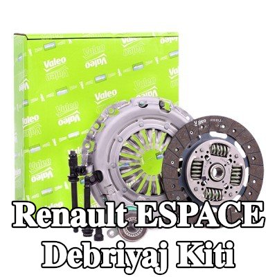 VALEO Debriyaj kiti KIT3P (CSC), sensörsüz, merkezi yardımcı silindirli — 2012 Renault Espace