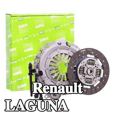 VALEO طقم القابض KIT3P (CSC), بدون مستشعر, مع أسطوانة تابعة مركزية — Renault Laguna
