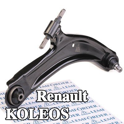 LEMFÖRDER ذراع التعليق للمحور الأمامي, يمين, صفائح فولاذية — Renault Koleos