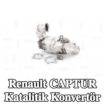 NAP carparts Sabitleme/montaj malzemesi dahil katalitik konvertör — Renault Captur