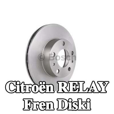BOSCH Fren diski Dış Çap: 280mm, Havalandırmalı, Yağlanmış — 2002 Citroën Relay