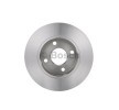 BOSCH Fren diski Dış Çap: 233, 8mm, düz, Yağlanmış — 2000 Nissan Micra (2)