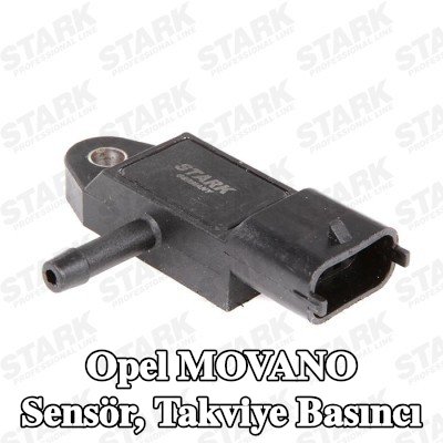 STARK Sensör, takviye basıncı — Opel Movano