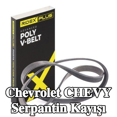 RIDEX PLUS Serpantin kayışı 1210mm, Number of ribs: 5 — Chevrolet Chevy