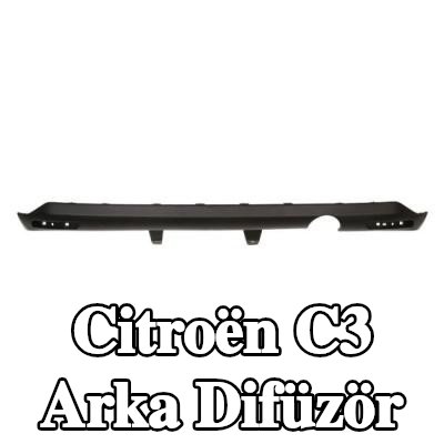 BLIC Arka difüzör — 2012 Citroën C3