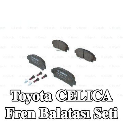 BOSCH Fren balatası seti 16mm, gıcırtı önleyici plaka ile, cıvata/vida ile, montaj kılavuzu ile — 1997 Toyota Celica