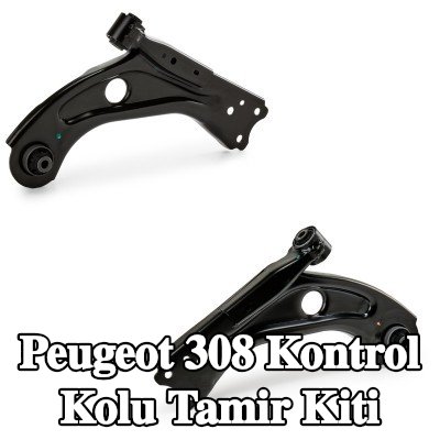 DELPHI Kontrol kolu tamir kiti Ön Aks Sol, Alt, Sağ — Peugeot 308