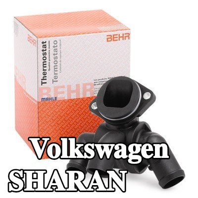MAHLE ثرموستات 87°C, مع حشية/مانع تسرب, مع حلقة مانعة للتسرب — Volkswagen Sharan