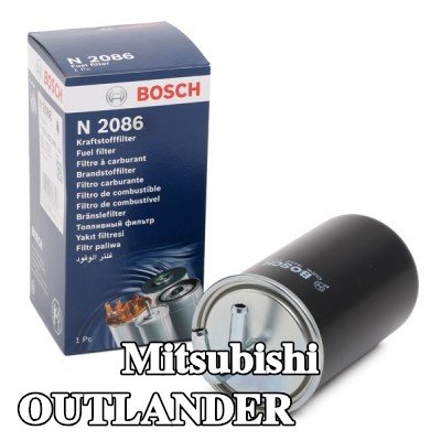 BOSCH مرشح الوقود — 2006 Mitsubishi Outlander