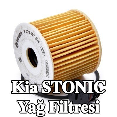 BOSCH Yağ tahliye tapalı yağ filtresi, conta/sızdırmazlık elemanları ile — Kia Stonic